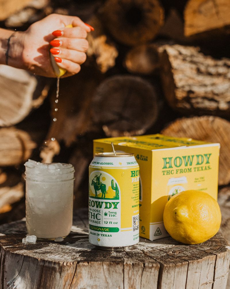 Howdy Lemonade THC Beverage